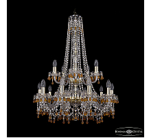Подвесная люстра Bohemia Ivele Crystal 1410/10+5/240/h-91/2d G V1003