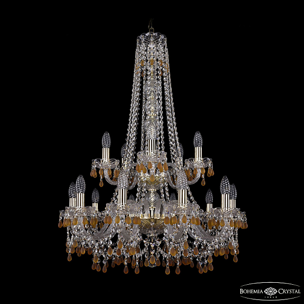 Подвесная люстра Bohemia Ivele 1410/10+5/240/h-91/2d G V1003