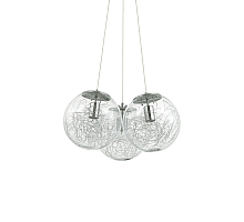 Подвесная люстра Ideal Lux Mapa Sat SP3 Nickel 176031