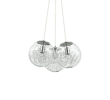 Подвесная люстра Ideal Lux Mapa Sat SP3 Nickel 176031