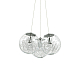 Подвесная люстра Ideal Lux Mapa Sat SP3 Nickel 176031