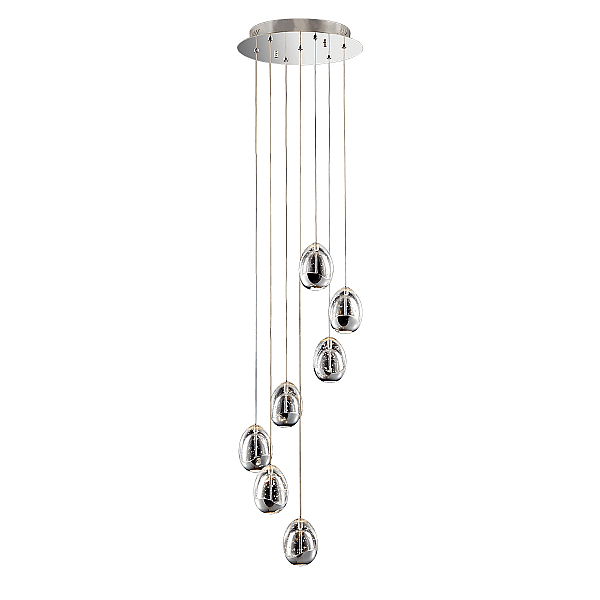 Подвесная люстра DeLight Collection Terrene MD13003023-7A chrome