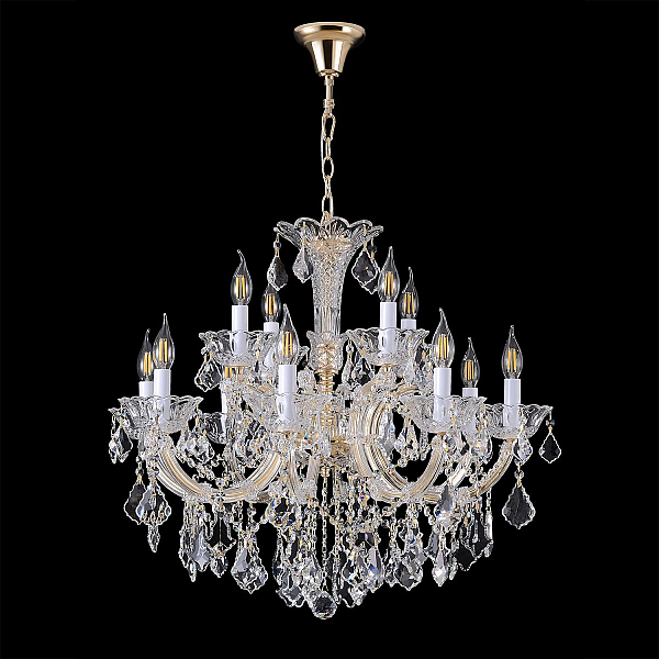 Подвесная люстра Crystal Lux CRISTELLE SP8+4 GOLD