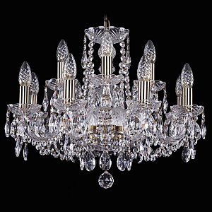 Подвесная люстра Bohemia Ivele Crystal 1402/8+4/195 Pa