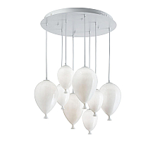 Подвесная люстра Ideal Lux Clown SP8 Bianco 100883