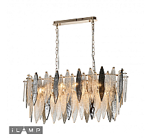 Подвесная люстра iLamp Dolce P2543-10 Gold