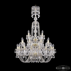 Подвесная люстра Bohemia Ivele Crystal 1402/16+8+4/300/XL-123/3d G