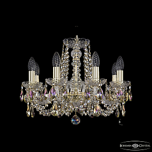 Подвесная люстра Bohemia Ivele Crystal 1402/8/160 G R801