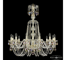 Подвесная люстра Bohemia Ivele Crystal 1402/12/300/XL-90 G K801