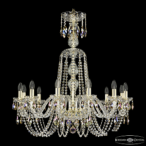 Подвесная люстра Bohemia Ivele Crystal 1402/12/300/XL-90 G K801