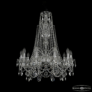 Подвесная люстра Bohemia Ivele Crystal 1411/10/240/XL-84 Ni