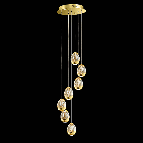 Подвесная люстра DeLight Collection Terrene MD13003023-7A gold