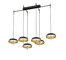 Подвесная люстра DeLight Collection MD18001061-6B  black/gold