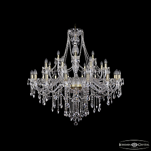 Подвесная люстра Bohemia Ivele Crystal 1415/16+8+4/460 G