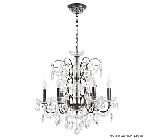 Подвесная люстра Crystal Lux ODELIS SP6 BROWN