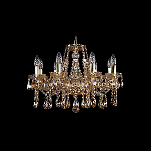 Подвесная люстра Bohemia Ivele Crystal 1413/8/200 G M721