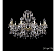 Подвесная люстра Bohemia Ivele Crystal 1403/10/300 G