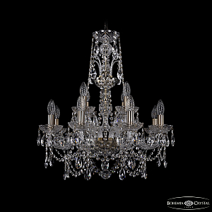 Подвесная люстра Bohemia Ivele Crystal 1411/8+4/195/XL-65 Pa