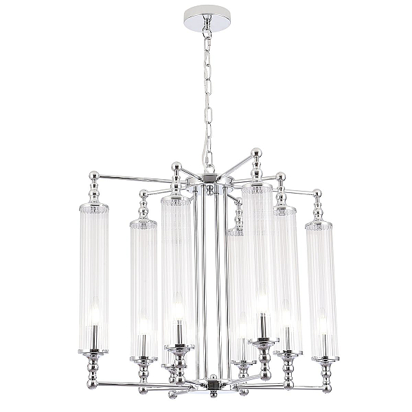 Подвесная люстра Crystal Lux Tomas SP8 D650 Chrome