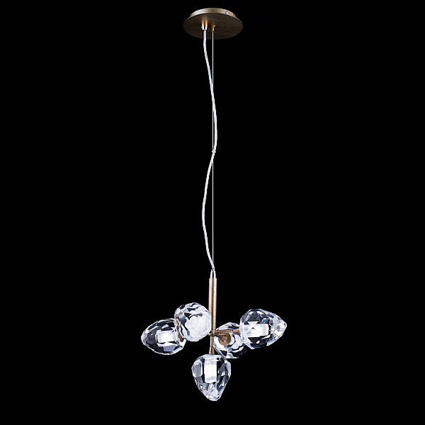Подвесная люстра Delight Collection On the Rocks P68038M-5 gold