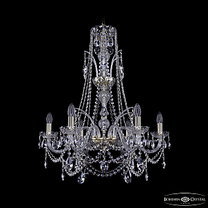 Подвесная люстра Bohemia Ivele Crystal 1411/6/240/XL-83 G