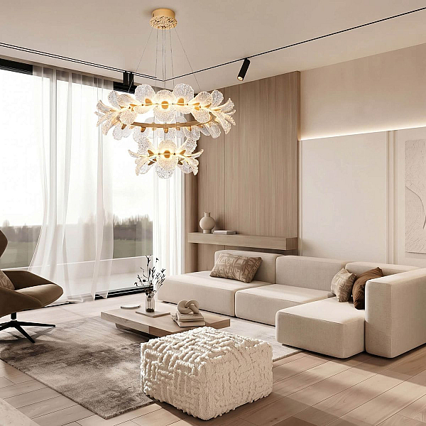 Подвесная люстра Modelight MDL.89092.1000.500HC GD