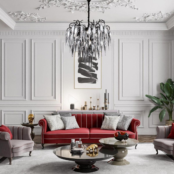 Подвесная люстра Modestyle MS.2115.800 BK Подвесная люстра Modestyle MS.2115.800 BK