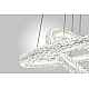 Подвесная люстра AM Group OVALE CH D600+400