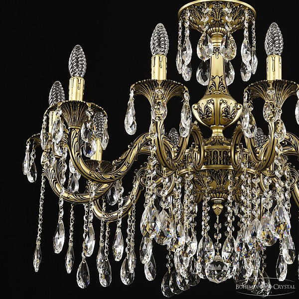 Подвесная люстра Bohemia Ivele Crystal AL79101/10/250 A AGB