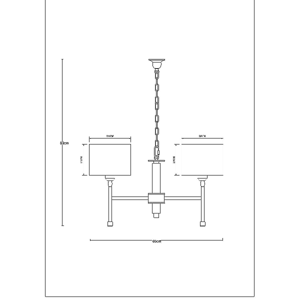 Подвесная люстра Arte Lamp Jamie A4090LM-5BK