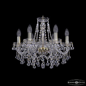 Подвесная люстра Bohemia Ivele Crystal 1409/6/160 G