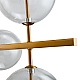 Подвесная люстра Delight Collection Globe Mobile KG0965P-10L brass
