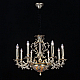 Подвесная люстра Lucia Tucci Firenze 1780.8.2 Antique Gold