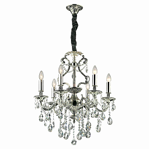 Подвесная люстра Ideal Lux Gioconda SP6 Argento 044927