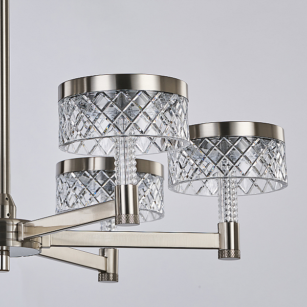 Подвесная люстра Delight Collection MD21020075 MD21020075-8A satin nickel