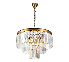 Подвесная люстра iLamp Triumph 7383/8P Brass