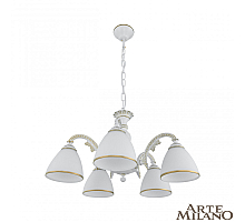 Подвесная люстра Arte Milano 340837/5 WT+G