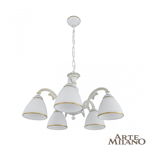 Подвесная люстра Arte Milano 340837/5 WT+G