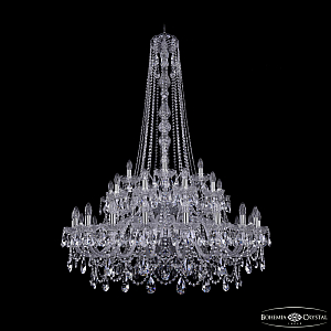 Подвесная люстра Bohemia Ivele Crystal 1411/20+10+5/400/h-155/2d Ni