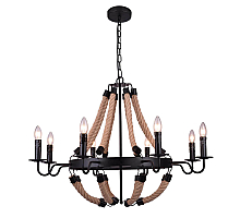 Подвесная люстра Arte Lamp Marsiglia A8956LM-8BK