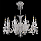 Подвесная люстра Crystal Lux VERSAILLES SP10 CHROME