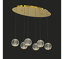 Подвесная люстра DeLight Collection Elliot Diamante MD20001012-6A gold