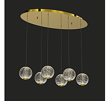 Подвесная люстра DeLight Collection Elliot Diamante MD20001012-6A gold