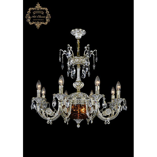 Подвесная люстра Art Classic 31.12.8.KR175SP.250IT.GW.Sp.Amber.1B