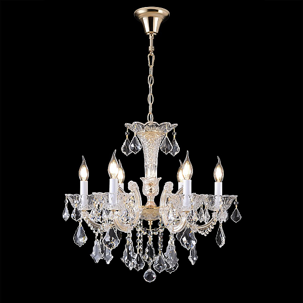 Подвесная люстра Crystal Lux CRISTELLE SP6 GOLD