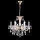 Подвесная люстра Crystal Lux CRISTELLE SP6 GOLD