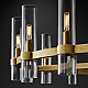 Подвесная люстра Delight Collection Ravelle MT8888-8H antique brass