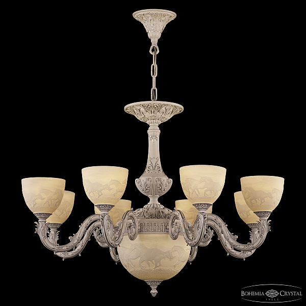 Подвесная люстра Bohemia Ivele Crystal AL79101P/8/250 WMN P1 U Horse