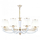 Подвесная люстра Arte Milano Florentia-2457 302457/8 Wh/Gd