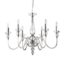 Подвесная люстра Ideal Lux Doge SP6 Trasparente 044422